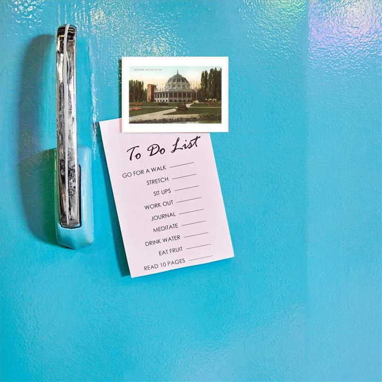 UT-48 Salt Palace, Salt Lake City, Utah - Vintage Image Magnet, Pack of 6