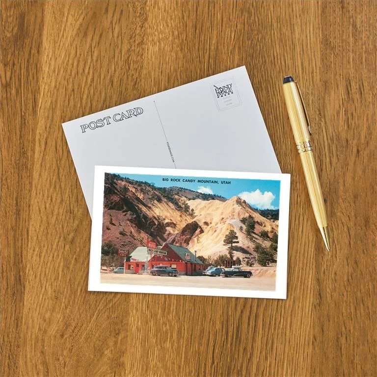 UT-219 Big Rock Candy Mountain - Vintage Image Postcard, Pack of 10
