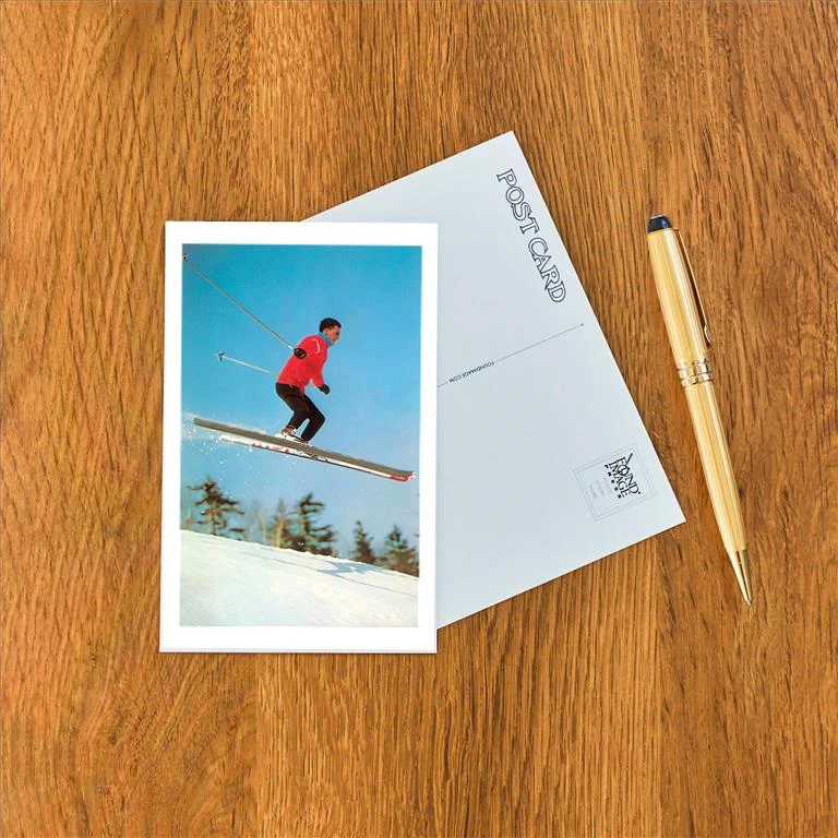 WS-35 Airborne Skier - Vintage Image Postcard, Pack of 10