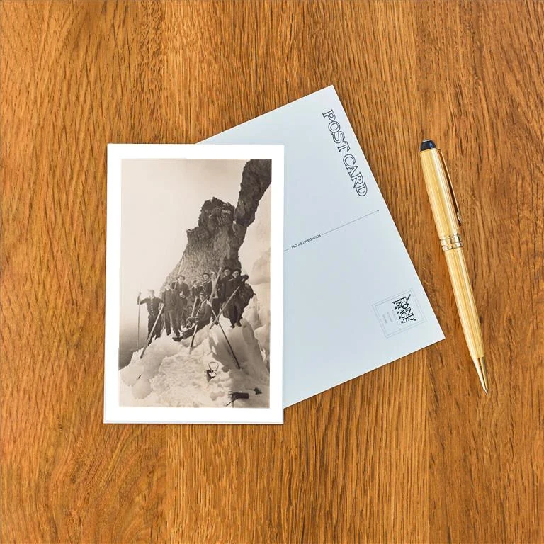WS-247 Mountain Climbers on Tor - Vintage Image Postcard, Pack of 10