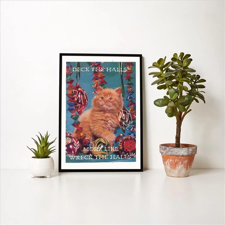 SK-02 Wreck the Balls - Vintage Image Art Print, Individual Print