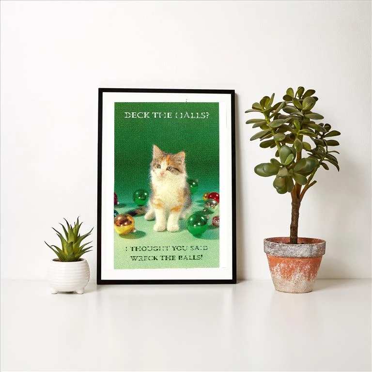 SK-03 Wreck the Balls - Vintage Image Art Print, Individual Print