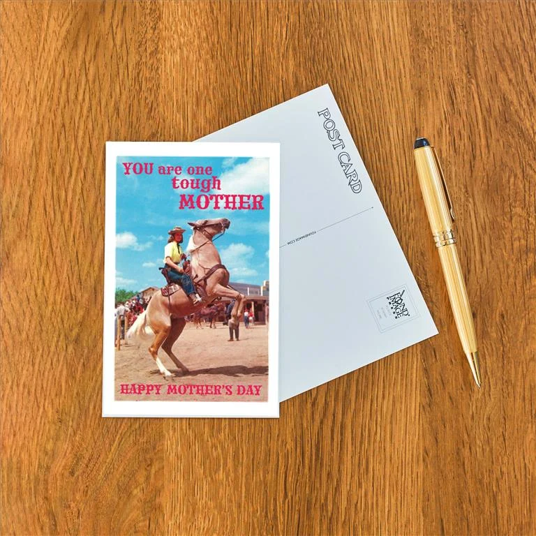 SK-11 One Tough Mother - Vintage Image Postcard, Pack of 10
