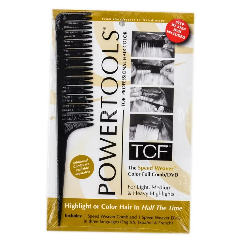 Pente De Alumínio Colorido Powertools Tcf The Speed Weaver D