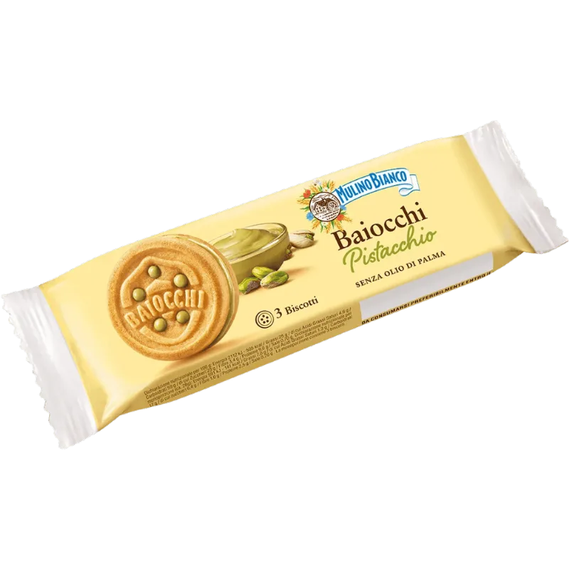 Biscoito Mulino Bianco Baiocchi Pistache 28g