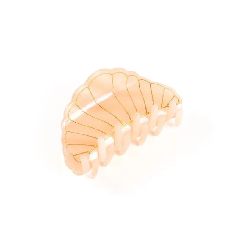 Clipe De Cabelo De Placa De Ácido Acético, Cabelo Clássico De Luxo Feminino