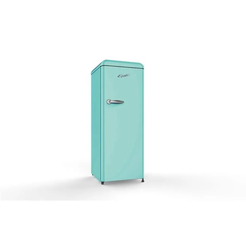 Epic Retro Freezerless Refrigerator - 9-cu ft - Aqua-Turquoise