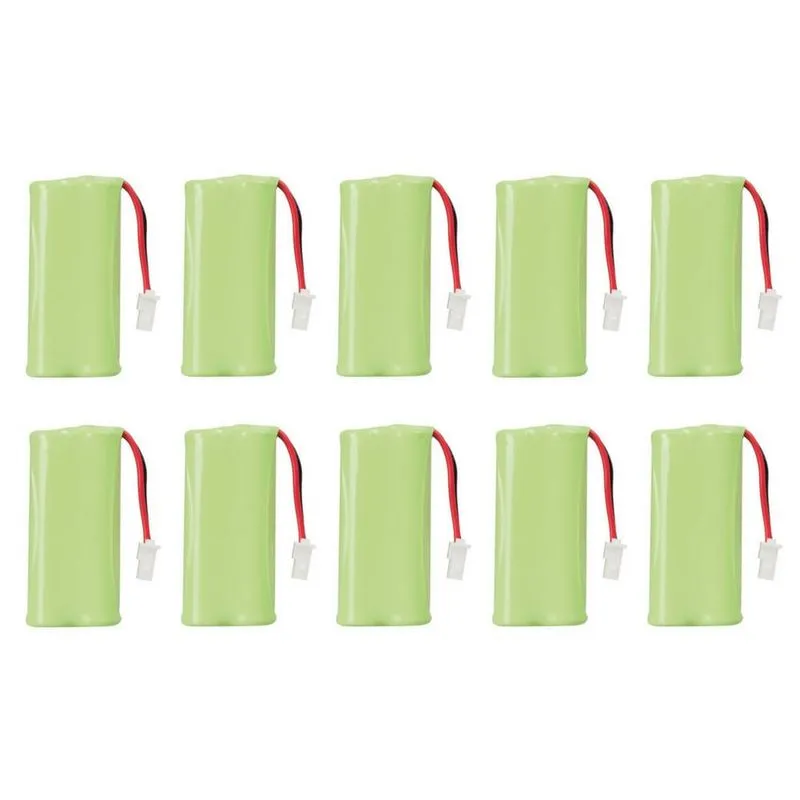 kit 10 Bateria Recarregavel Telefone TS 40 TS40 ID Intelbras