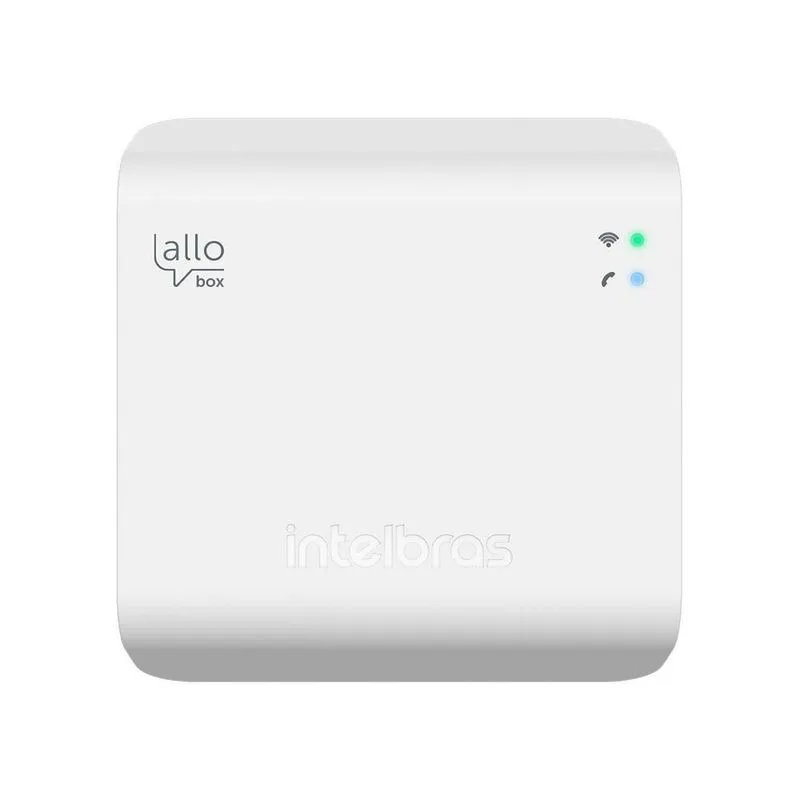 Kit Interfone Porteiro De Video Wi-fi Allo Box Intelbras