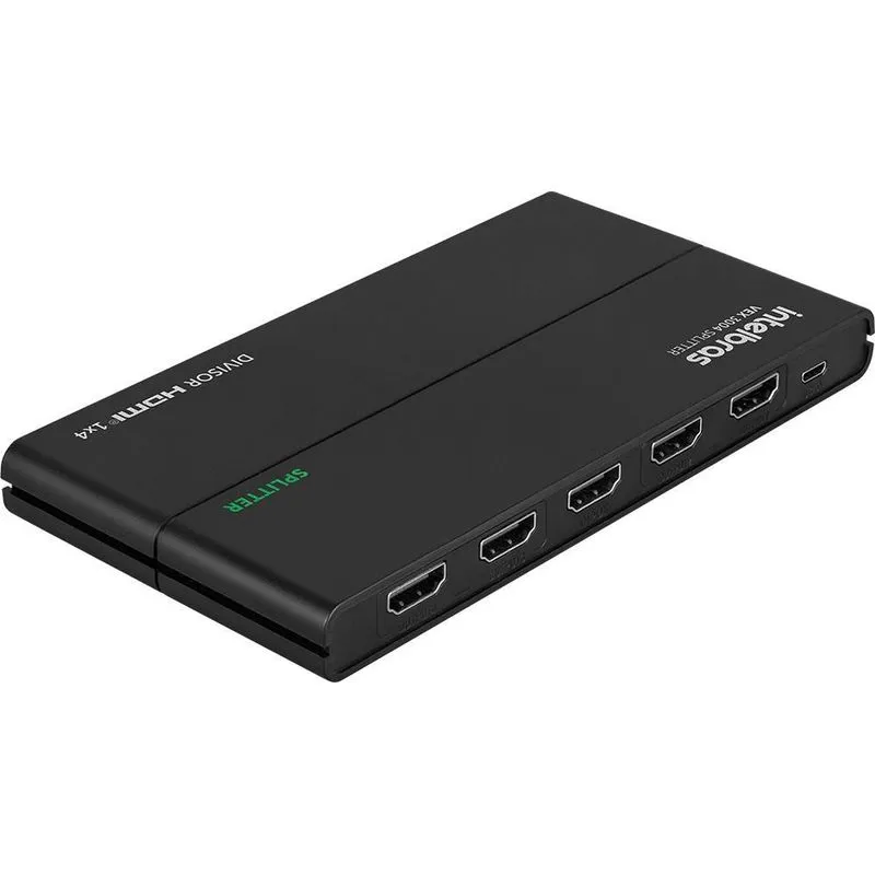 Divisor Hdmi Vex 3004 Splitter Intelbras 4 Saídas Hdmi