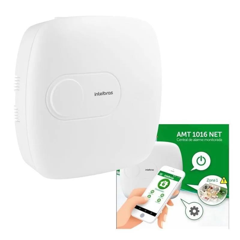 Central De Alarme Amt 1016 Net Intelbras Acesso Via Celular