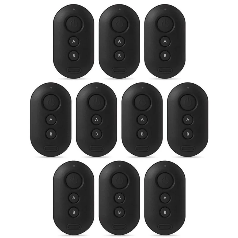 Kit 10 Controle Remoto Xac 4000 Smart Control Preto