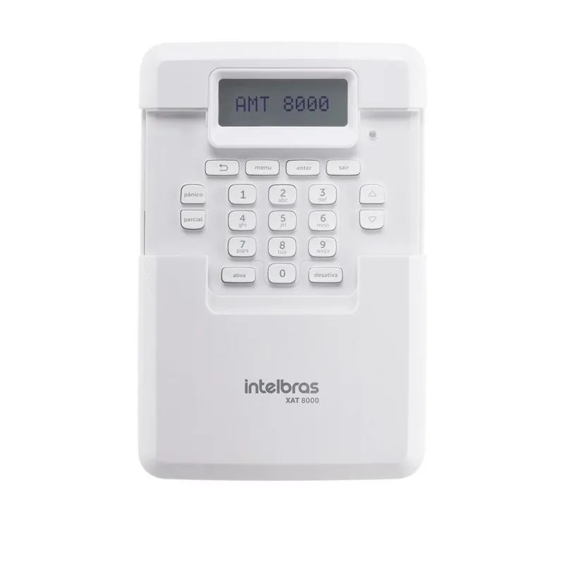Teclado Xat 8000 Para Central De Alarme Amt 8000 Intelbras