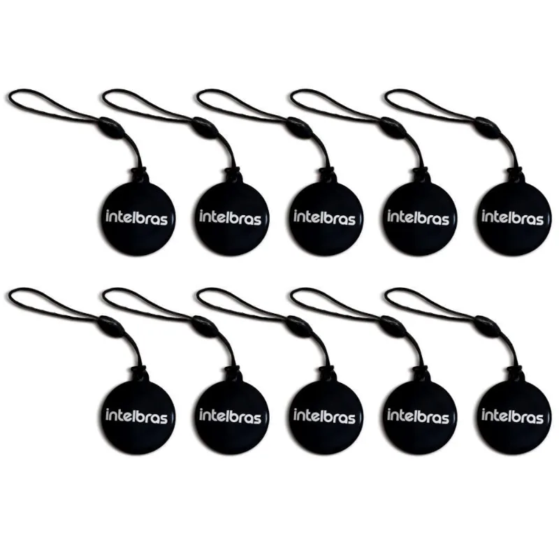 Kit 10 Chaveiro Rfid Xid 1000 Para Xpe 1001 Id Intelbras