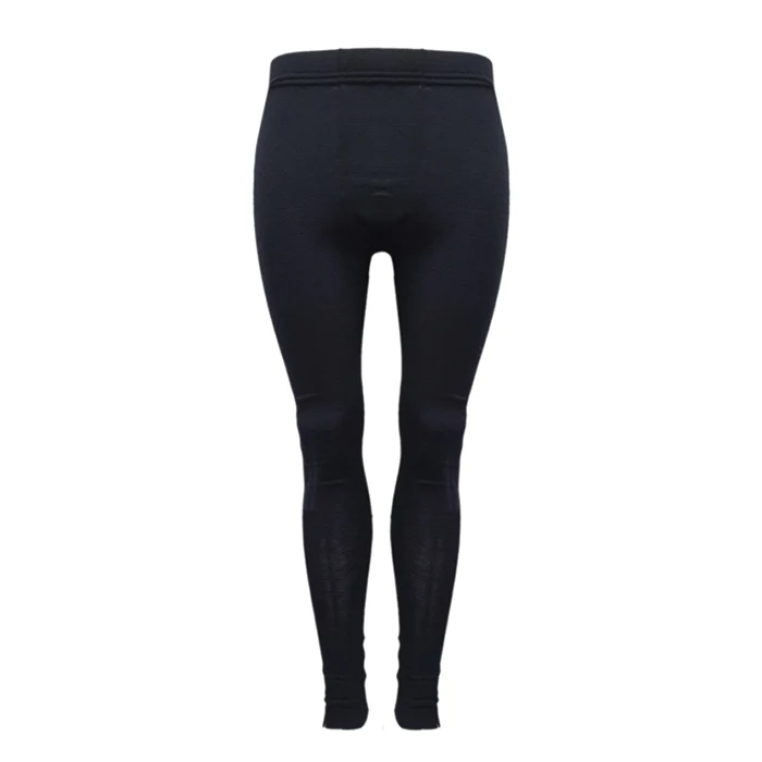 COLDWEAR Men Woolmark Certified 100% Merino Wool Thermal Bottom Black / Extra Large