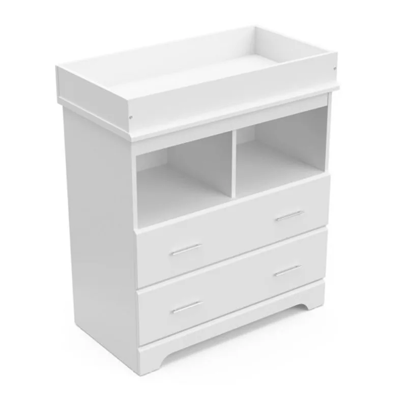 Storkcraft Brookside 2-Drawer Changing Chest - White