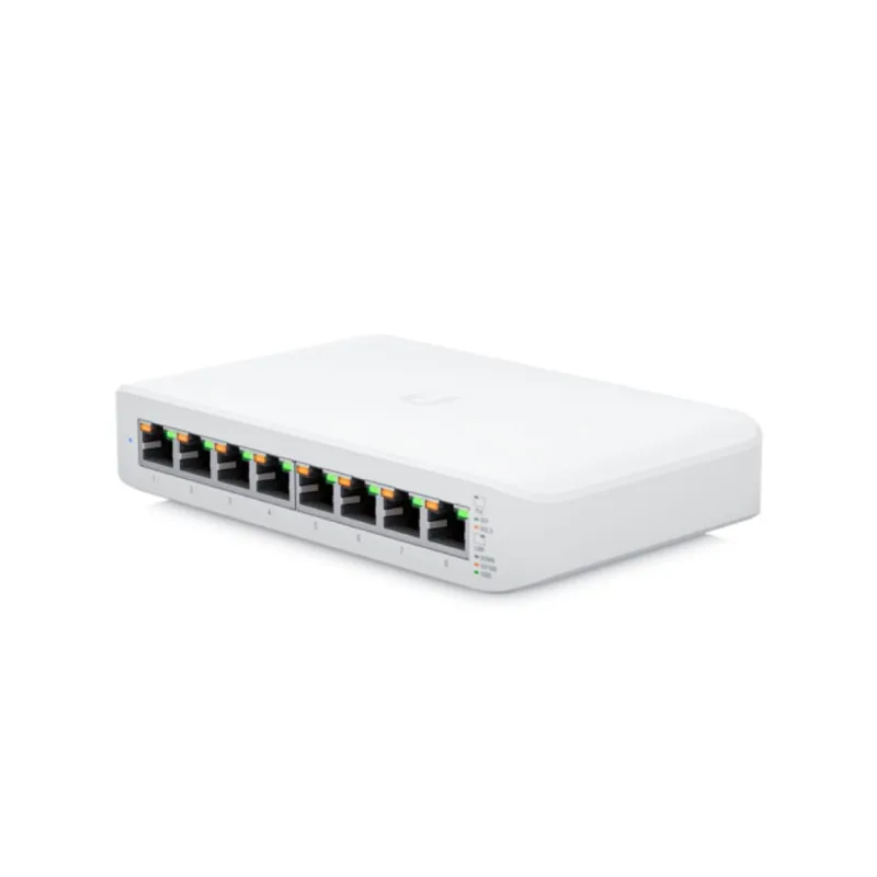 Switch Ubiquiti UniFi Usw-Lite-8-Poe 8 Puertos 4-Poe+ 52w