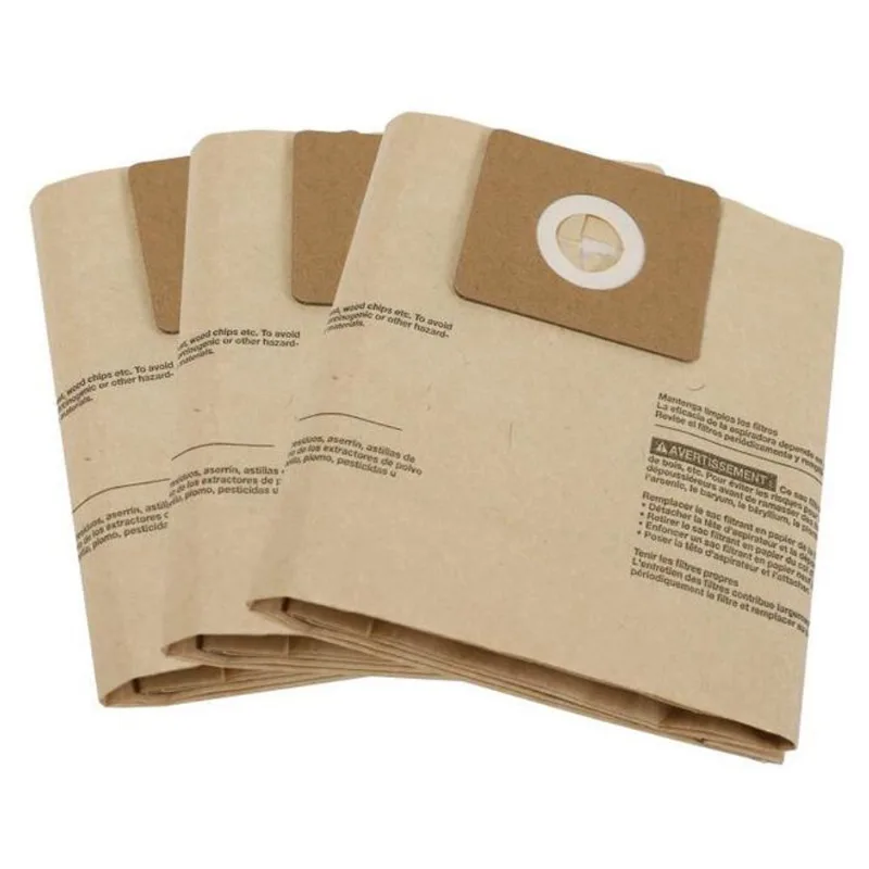 Project Source 3-Pack 4-Gal. Wet and Dry Vacuum Filter Paper Bag