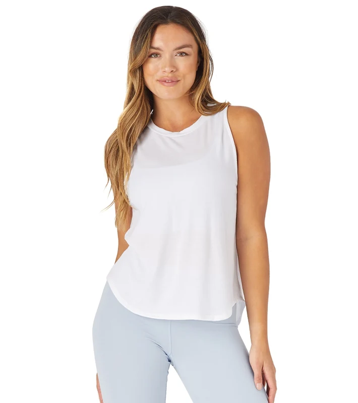 Glyder Electric Yoga Tank White / XL