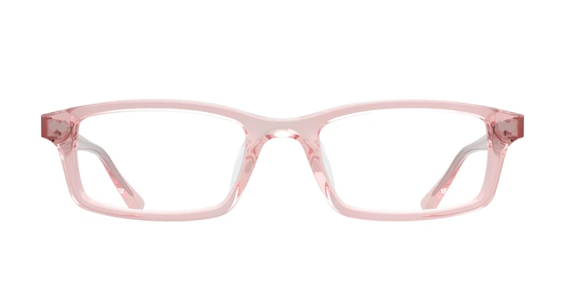 The Cedro - Lensless Pink Clear