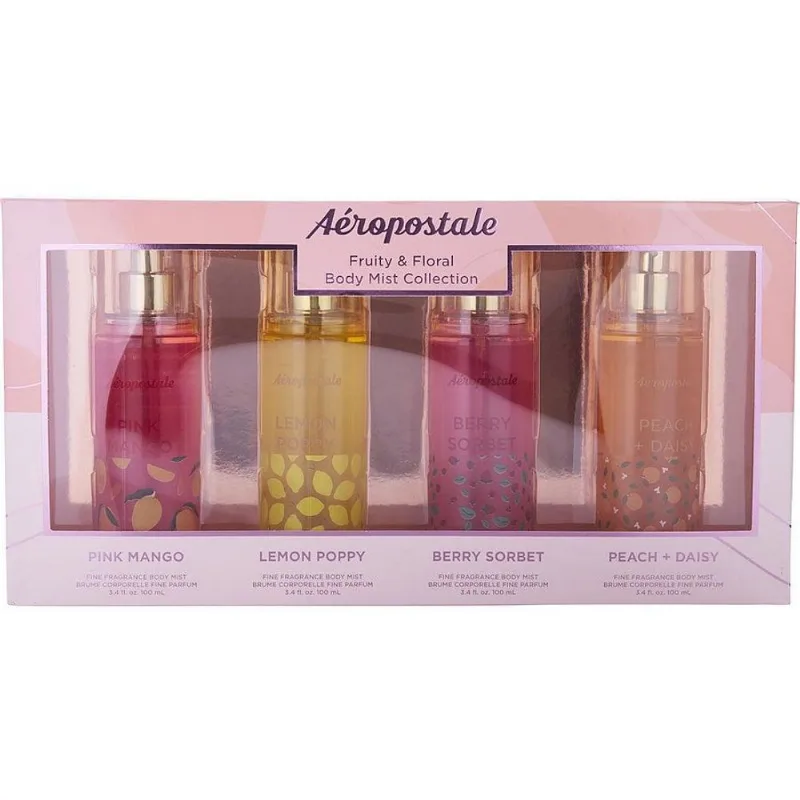 Kit Presente Feminino Aeropostale Variety Conjunto Frutado E Floral Todos São Água De Cheiro 100 Ml