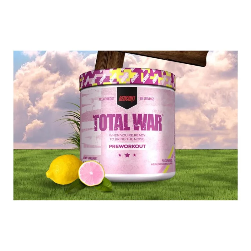 Pre Work Total War 447 g Redcon1 Pre Work Total War 447 g Pink Lemonade Redcon1