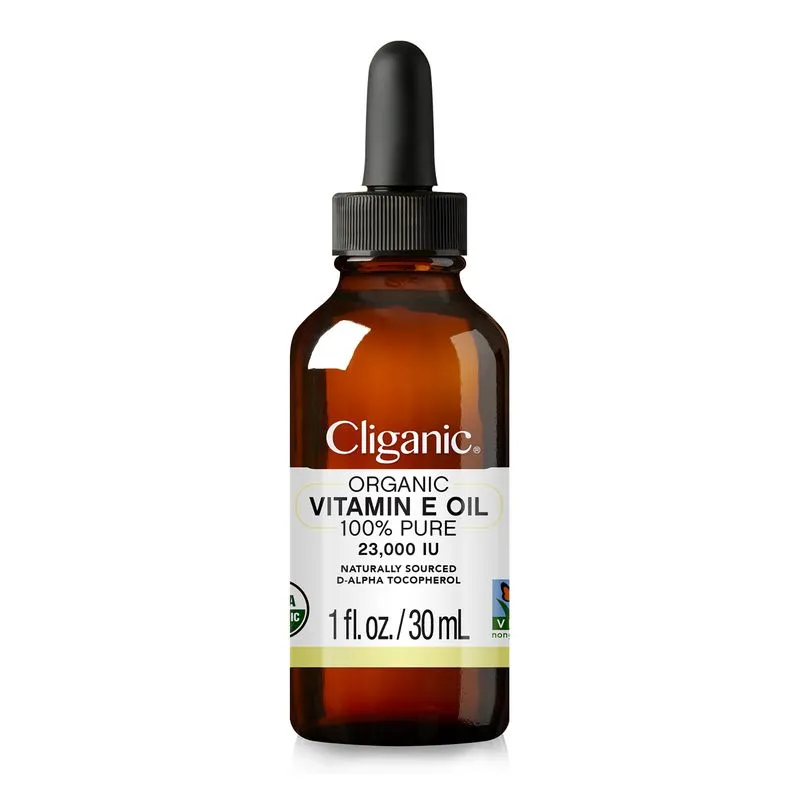 Óleo De Vitamina E Cligânico Orgânico 30ml 100% Puro E Natural