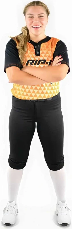 RIP-IT Revolution Women's Softball Pants (Athletic Fit) - Black Black / Ladies S