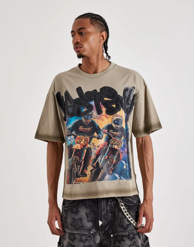 BKYS Destiny Terry Cropped Tee SM