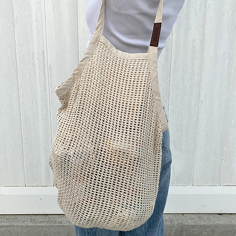 Sand Cloud Net Market Bag NATURAL / OS