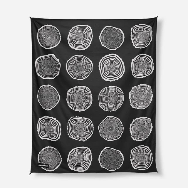 Festival Blanket Rings of Time Black