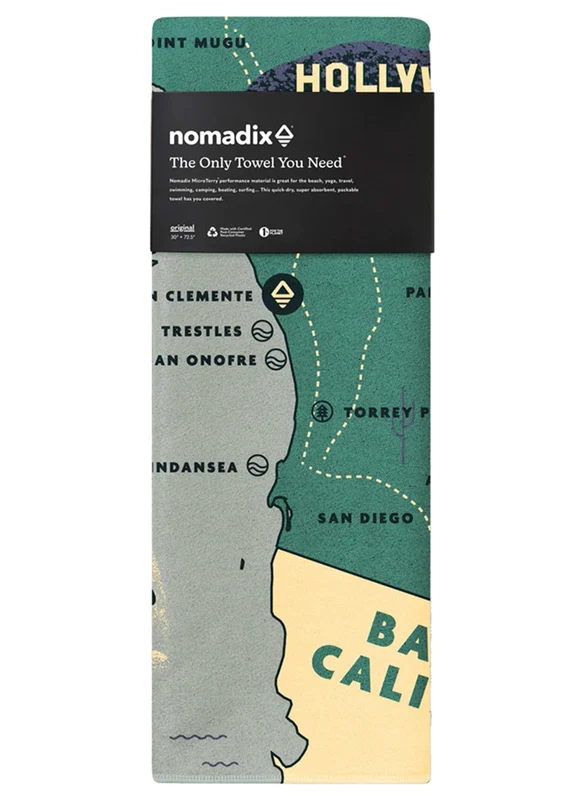 Nomadix Original Towel California Map Towel 2 / OS