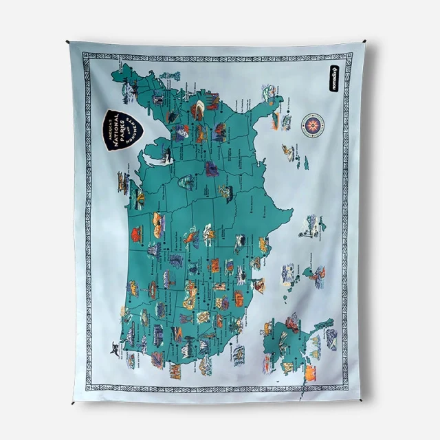 Festival Blanket NP and Monuments Map
