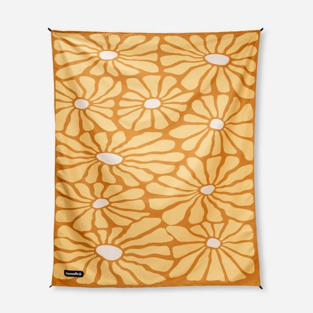 Festival Blanket Lazy Daisy Gold