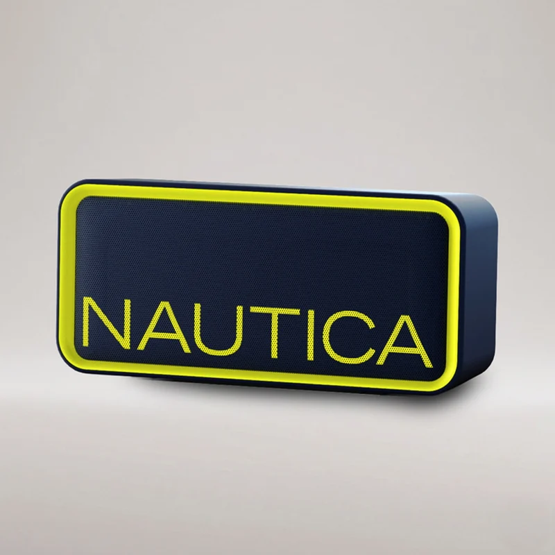 Nautica Urban SP100 Portable Wireless Speaker - Navy & Yellow Universal