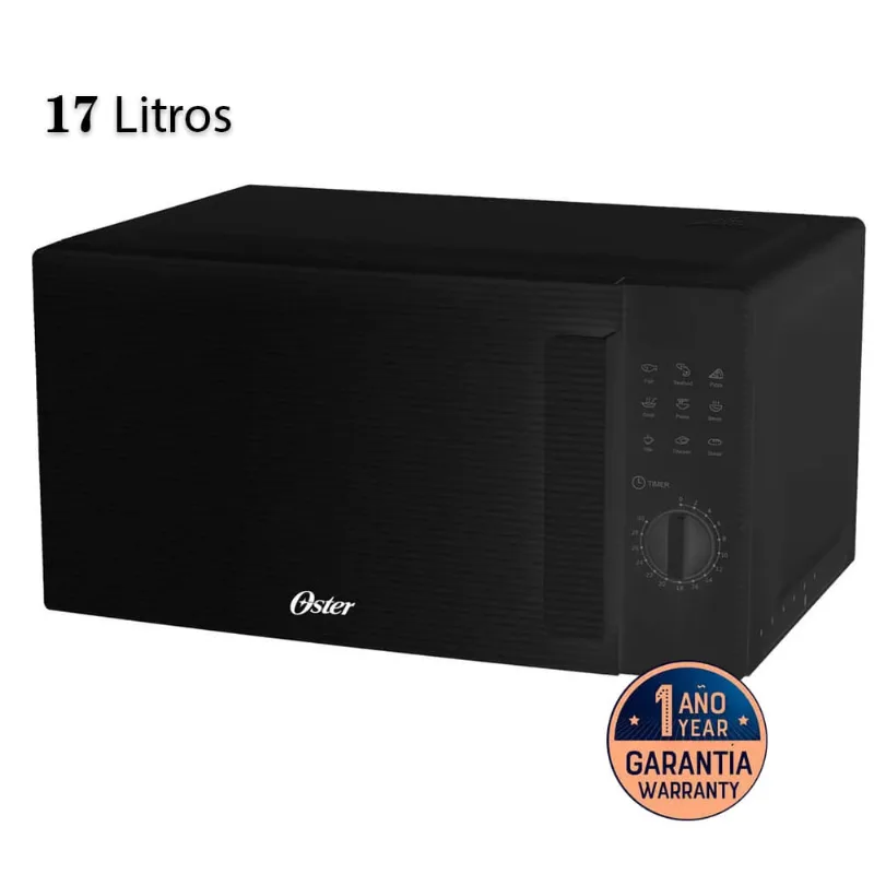 Horno Microondas Oster 17 Lts POGW1702 Negro