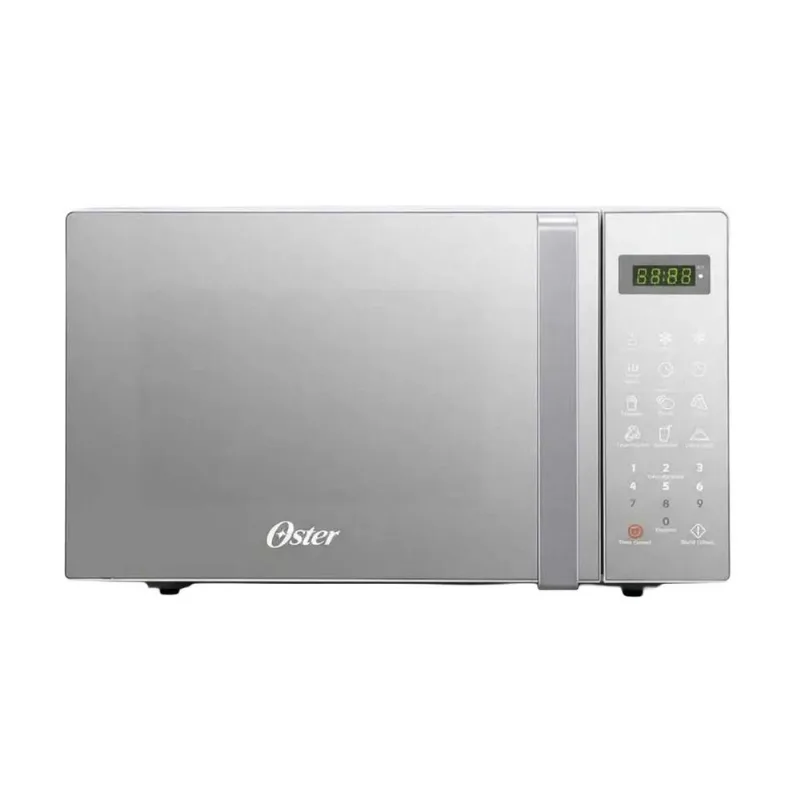 Horno de microondas Oster 1.1 pies plateado ogbm3003m