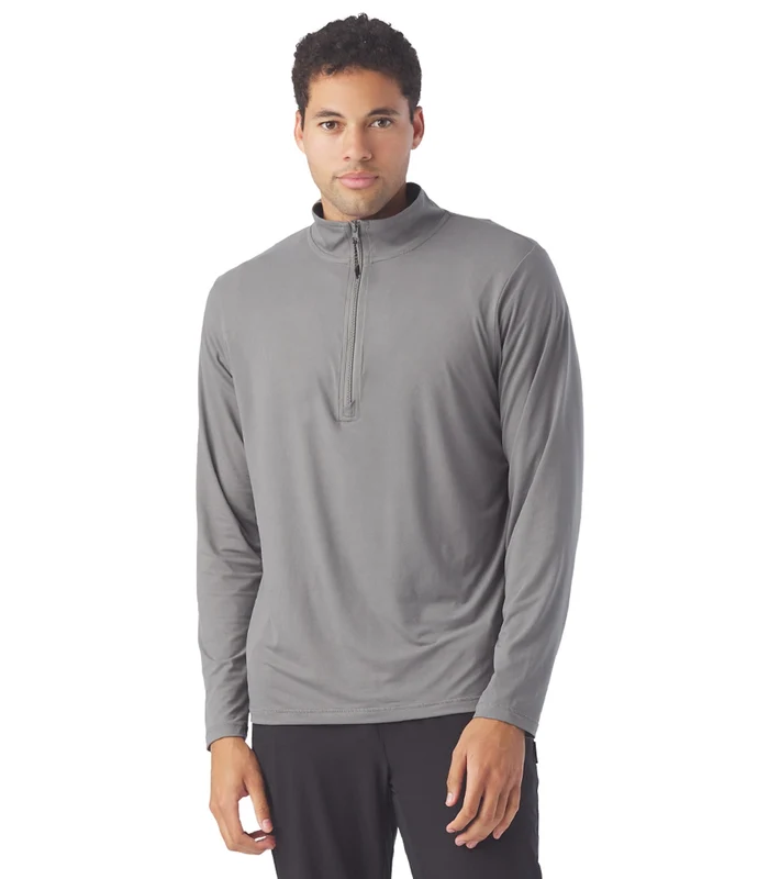 Glyder Tahoe 1/4 Zip Smoke Grey / XL