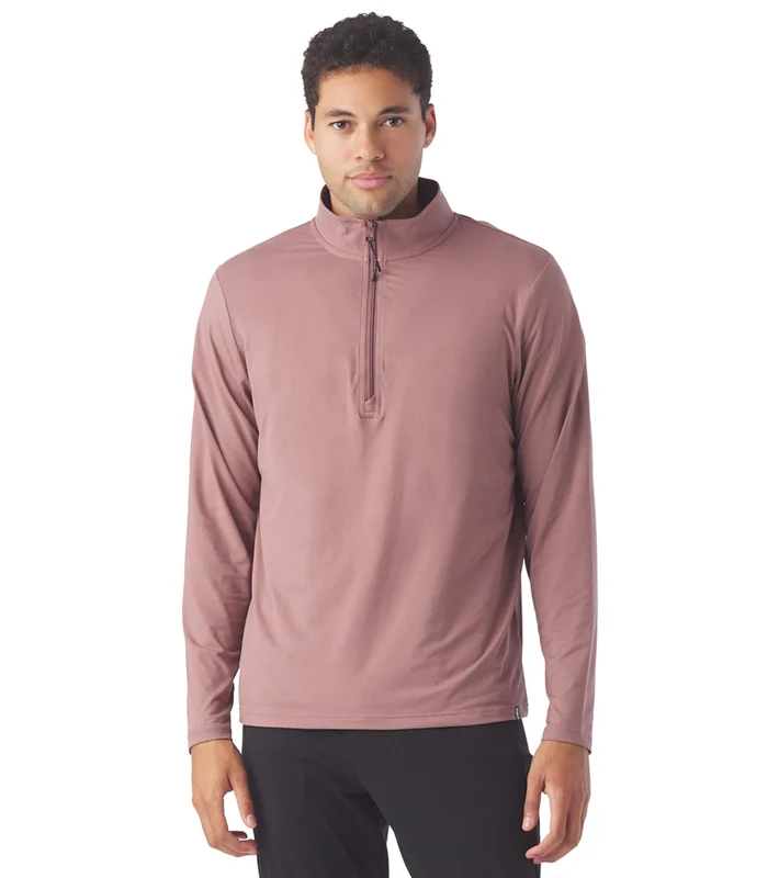 Glyder Tahoe 1/4 Zip Mauve / S