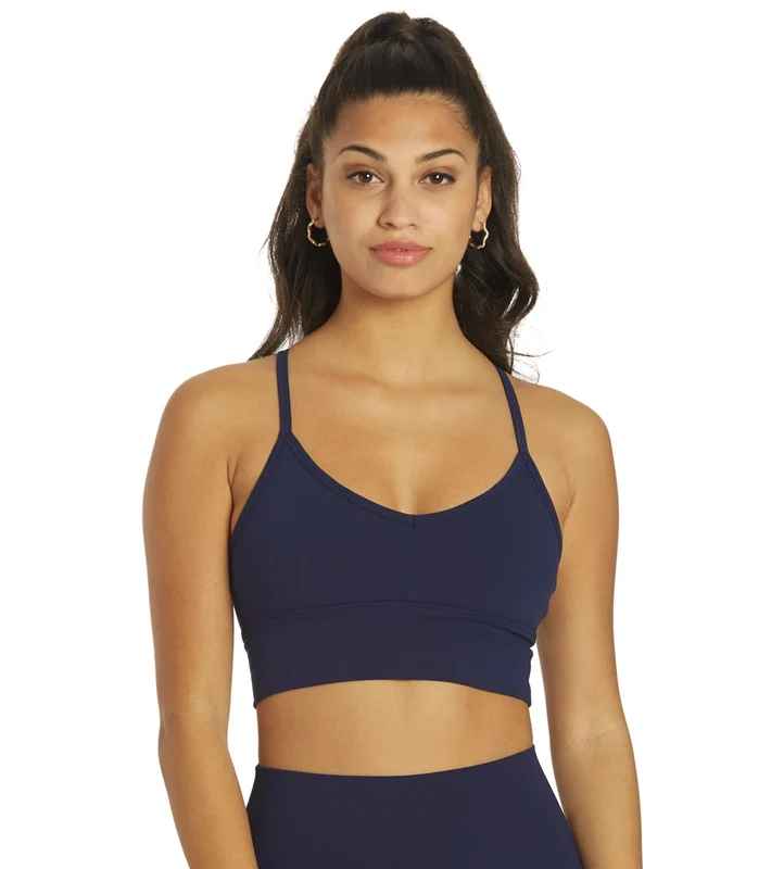 Glyder Premier Yoga Sports Bra Indigo / M