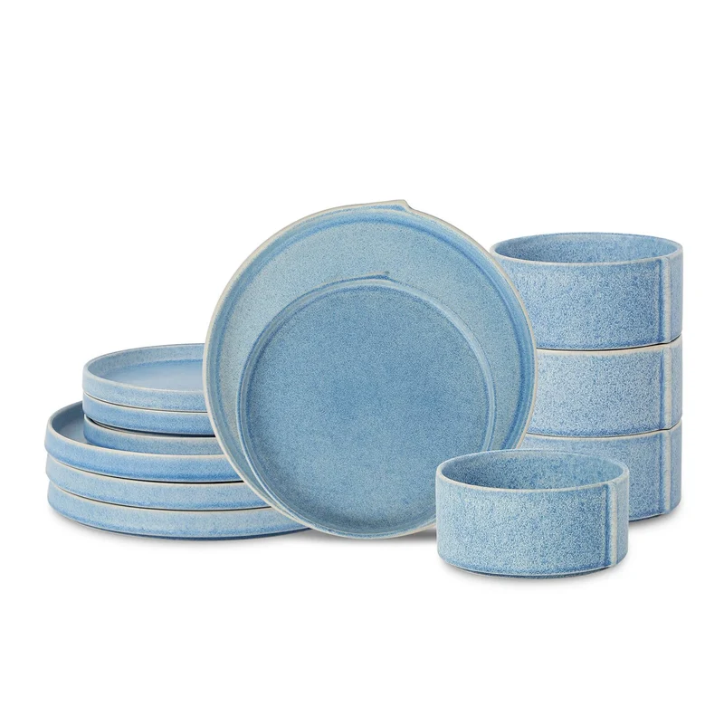 Dinnerware Set - Bao 12-Piece - Blue Open Box