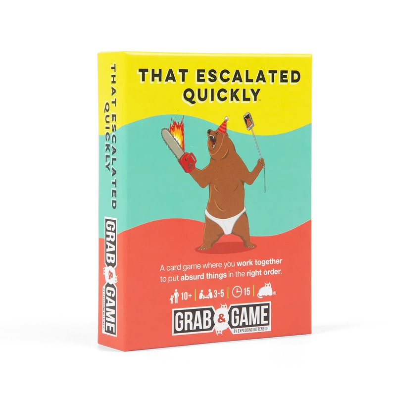 Grab & Game - That Escalated Quickly (By Exploding Kittens)