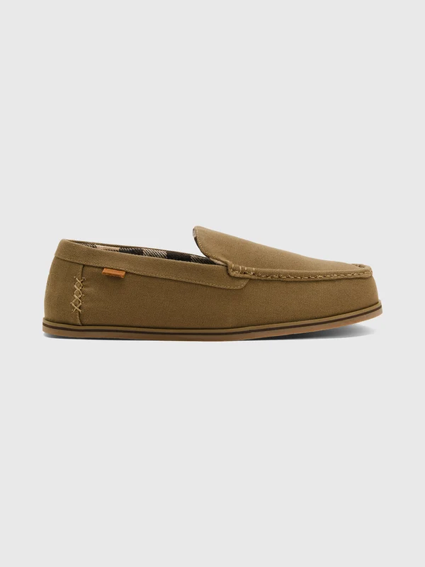 Hari Mari Men's Hacienda Canva Slipper 13 / STORM