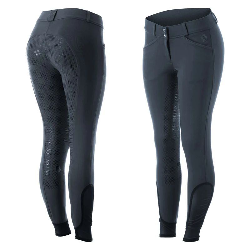Equinavia Astrid Ladies Silicone Full Seat Breeches Moon Indigo Blue/Navy / 22