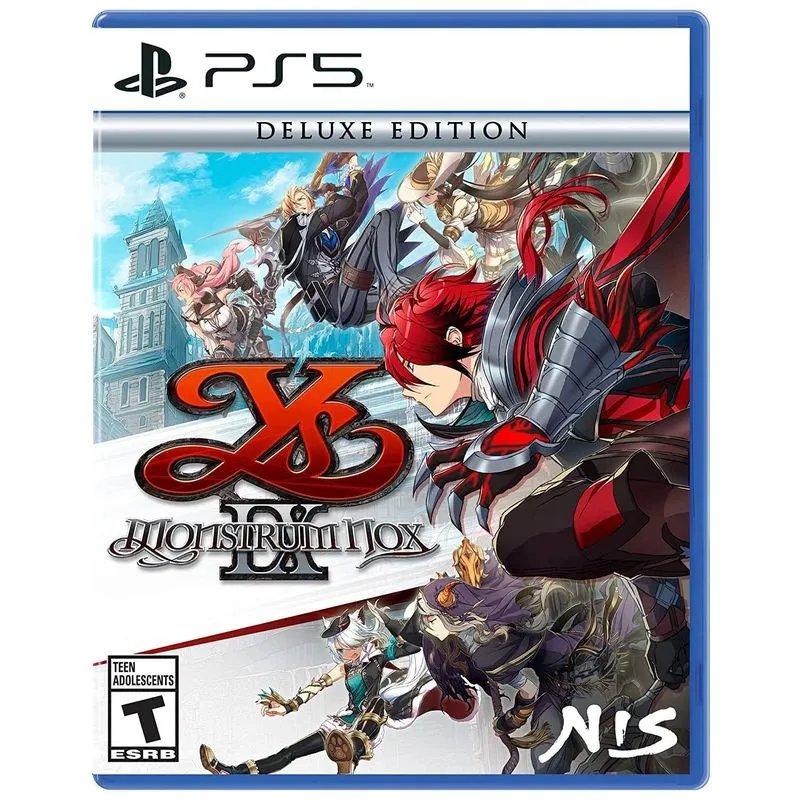 Ys Ix Monstrum Nox Deluxe Edition Ps5 Midia Fisica