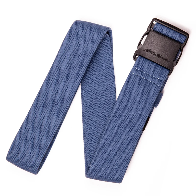 Women's Trail Active Solid Stretch Webbing Belt OS / Blue