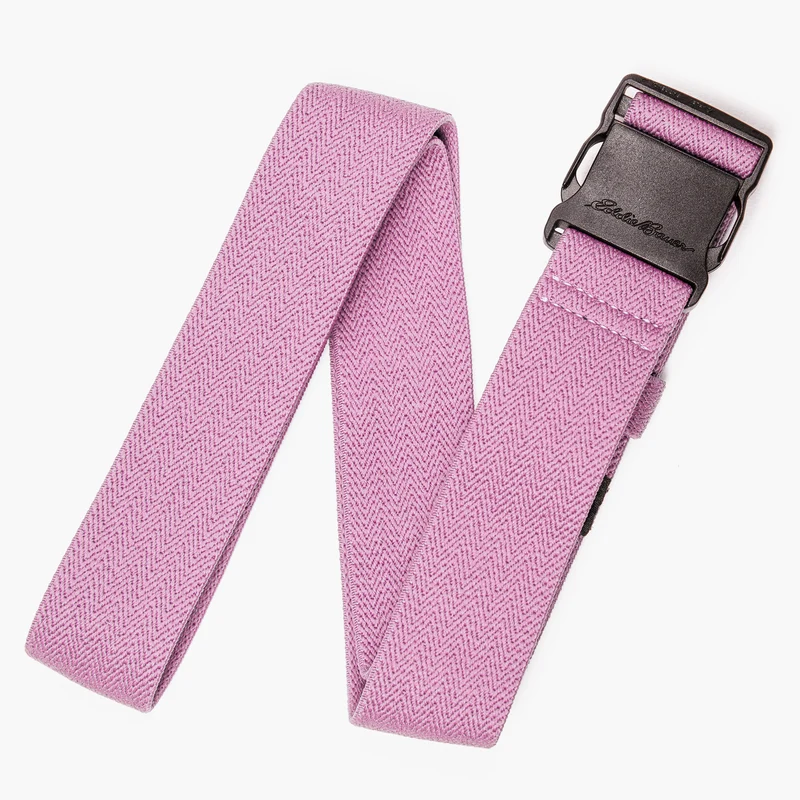 Women's Trail Active Solid Stretch Webbing Belt OS / Purple