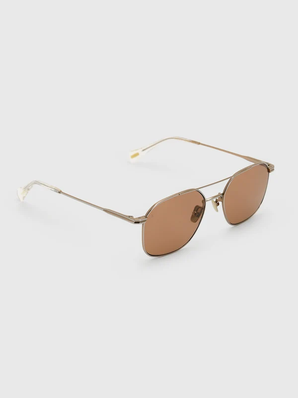 Raen Spyre Sunglasses OS / SILVER & CLASSIC GOLD/CEYLON