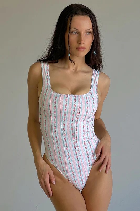 Etta Floral One Piece Swimsuit - French Holiday French Holiday / L
