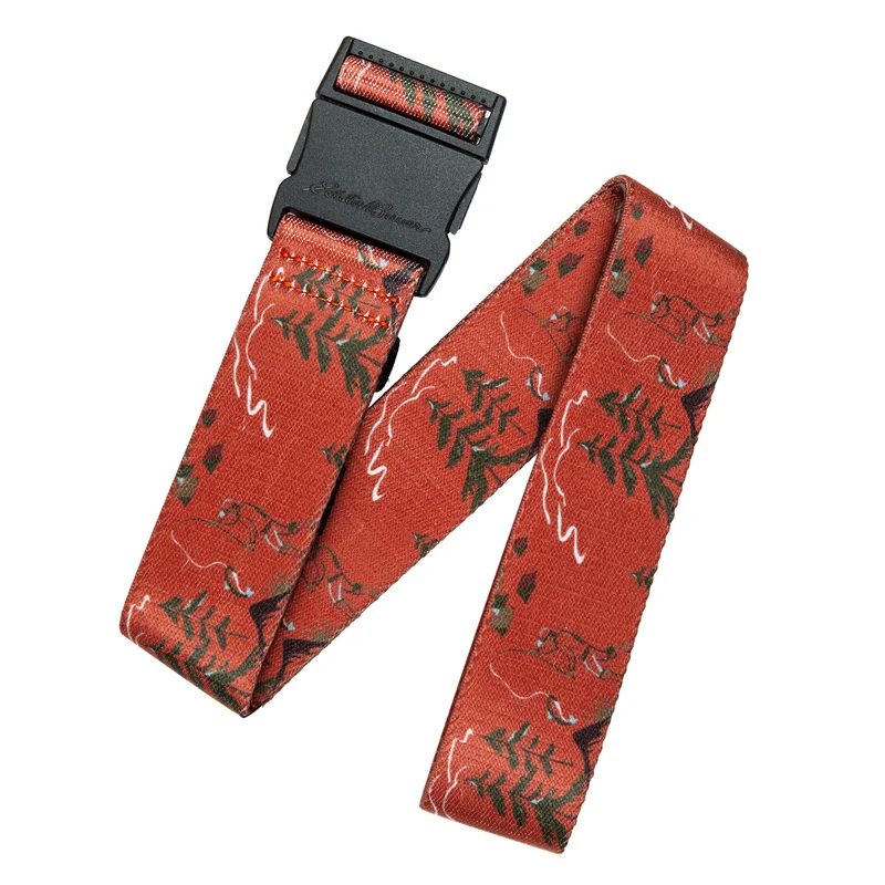 Men's Trail Graphic Active Stretch Belt OS / Clay